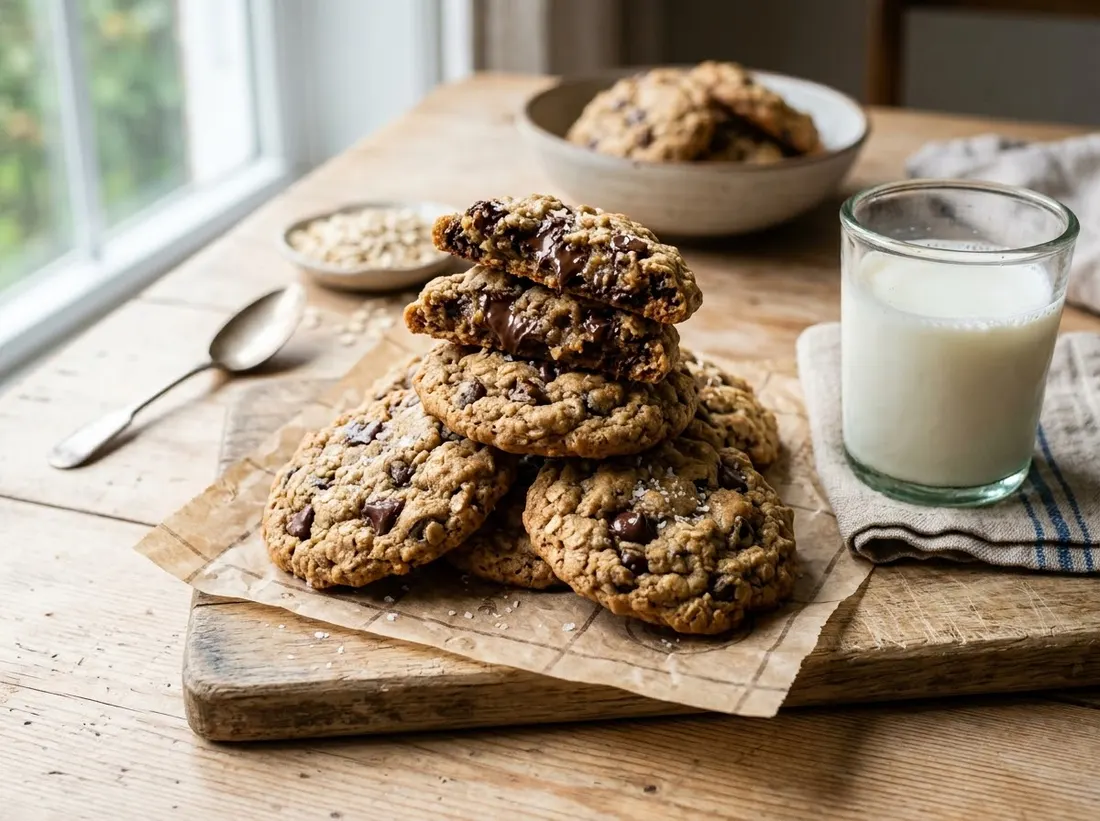 Galletas de avena y proteína
